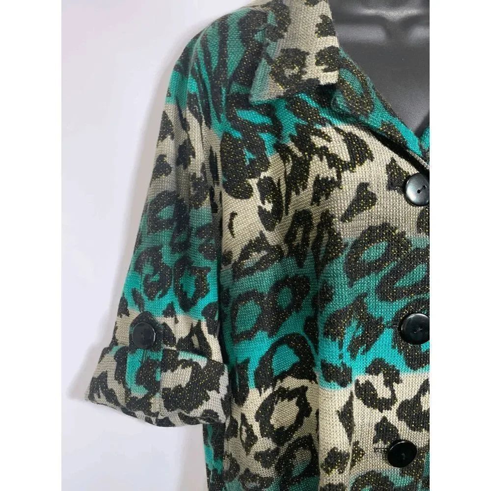 Multiples Animal Print Blazer - Picture 6 of 9